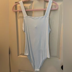 Sage Green Ribbed Body Suit